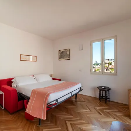 Apartment With Terrace In Via Del Pellegrino - Fromhometorome Rome